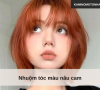 Nhuộm tóc màu nâu cam