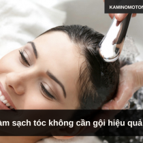 Cách làm sạch tóc không cần gội hiệu quả tại nhà 
