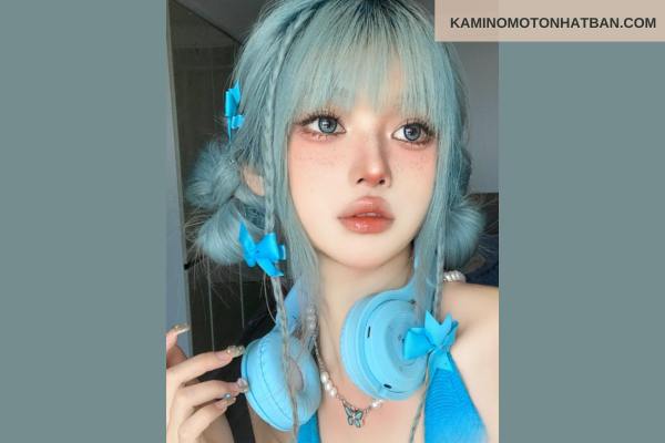 Ai phù hợp với tóc màu khói xanh dương?