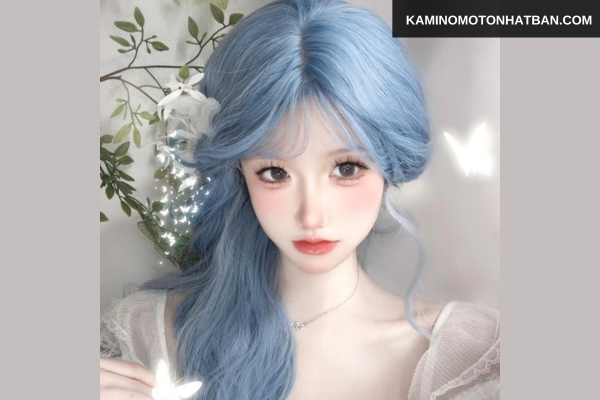 Cách chăm sóc tóc màu xanh dương ánh khói