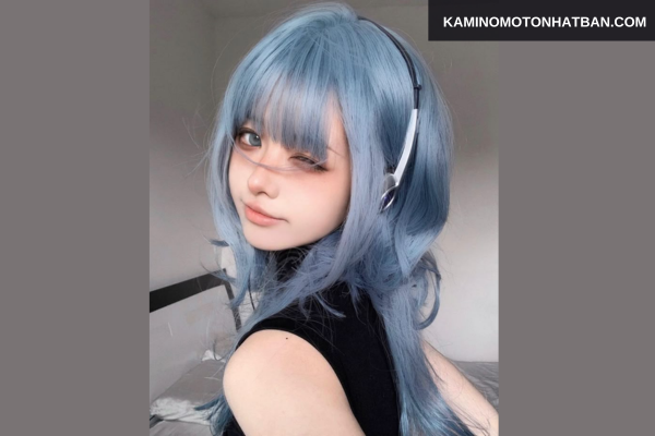 Cách giữ màu tóc xanh dương khói nữ lâu phai