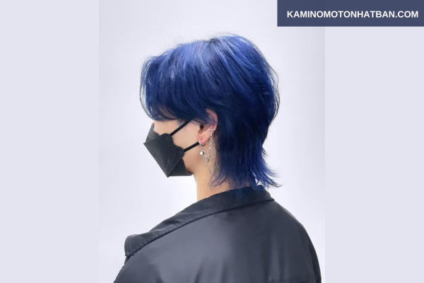 Cách nhuộm tóc nam xanh dương đen khói