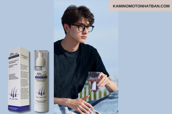 Sử dụng thuốc điều trị rụng tóc Aveline Hair Regrowth Treatment của Mỹ