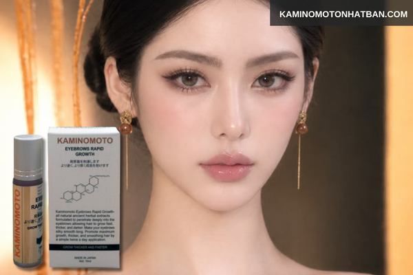 Serum hỗ trợ quá trình phát triển của lông mày Kaminomoto Eyebrows Rapid Growth