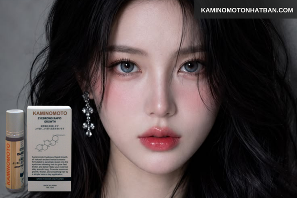 Tinh chất Kaminomoto cung cấp dưỡng chất cho lông mày
