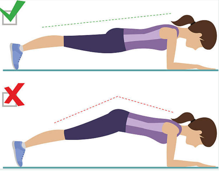 Tập Plank giảm mỡ bụng